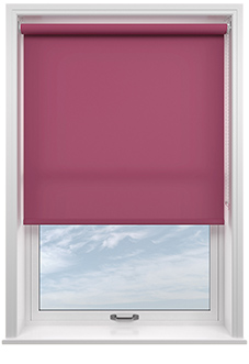 Roma, Cerise Pink - Roller Blind